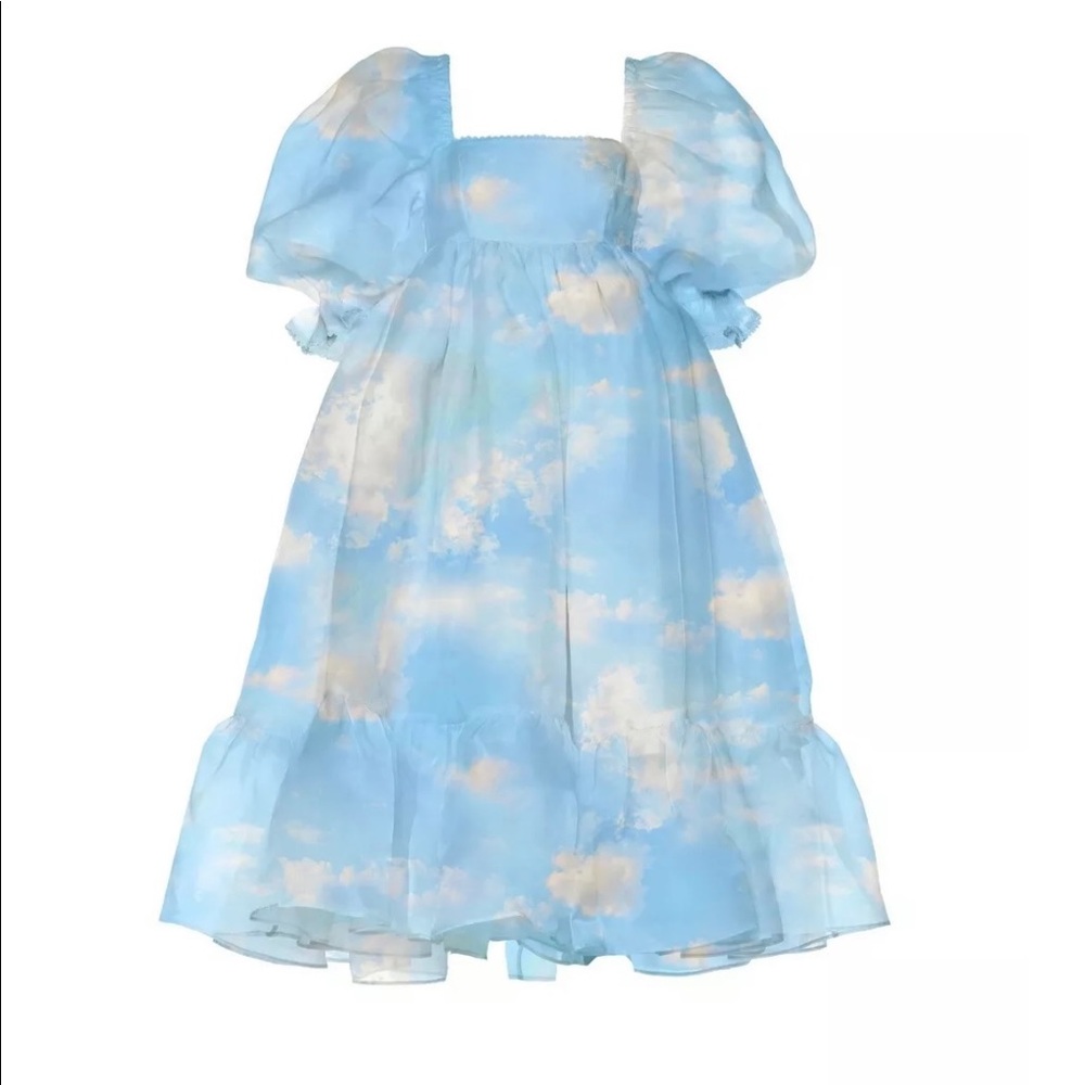 [SOLD] Selkie Head in the Clouds French Puff Dress NWT